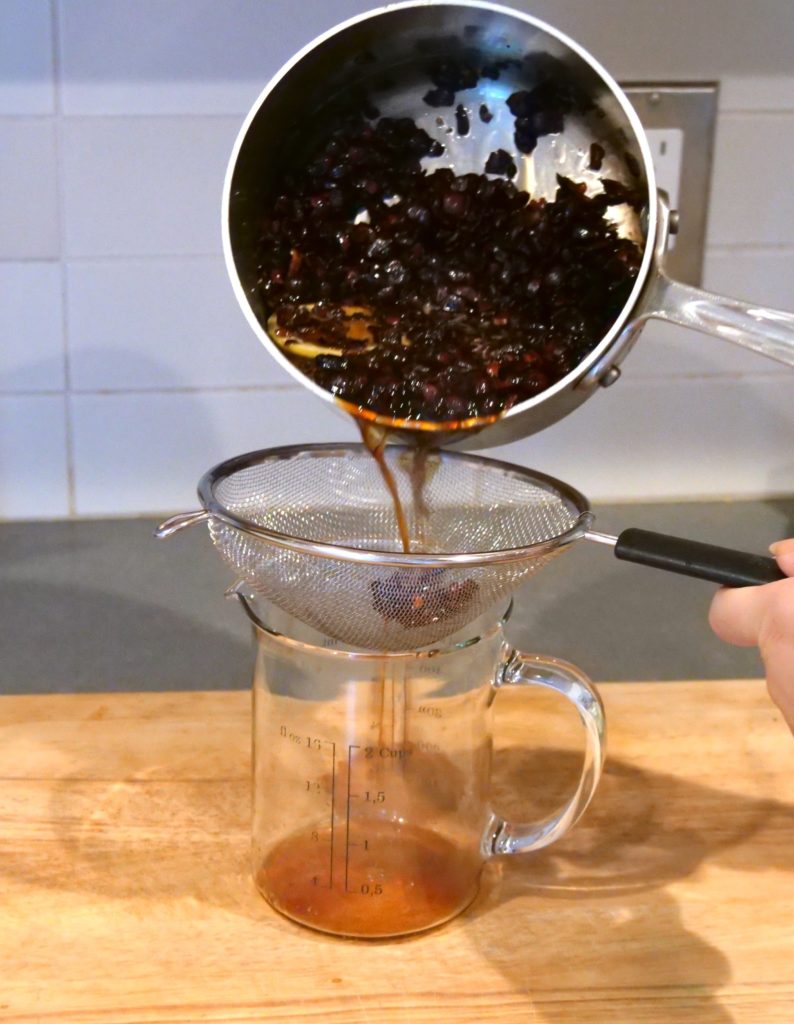 Faire du sirop de Cascara